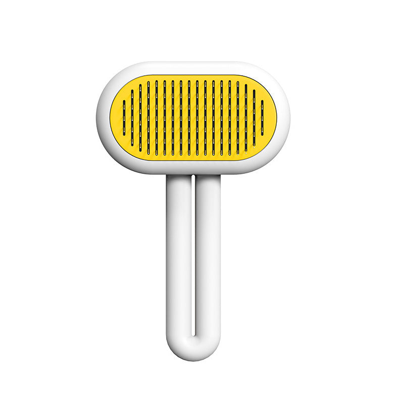 One-Click Self-Cleaning Pet Brush
