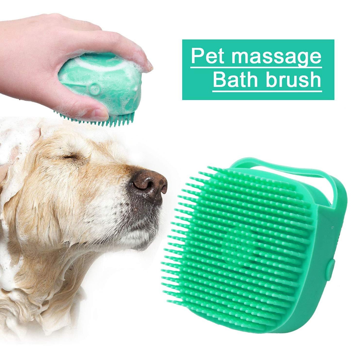 Deep Clean Pet Bath Brush
