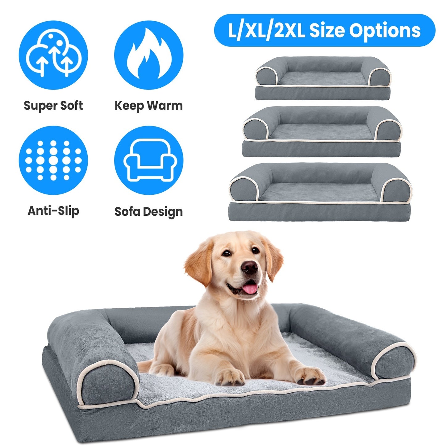 Ultra Soft Dog Sofa Bed