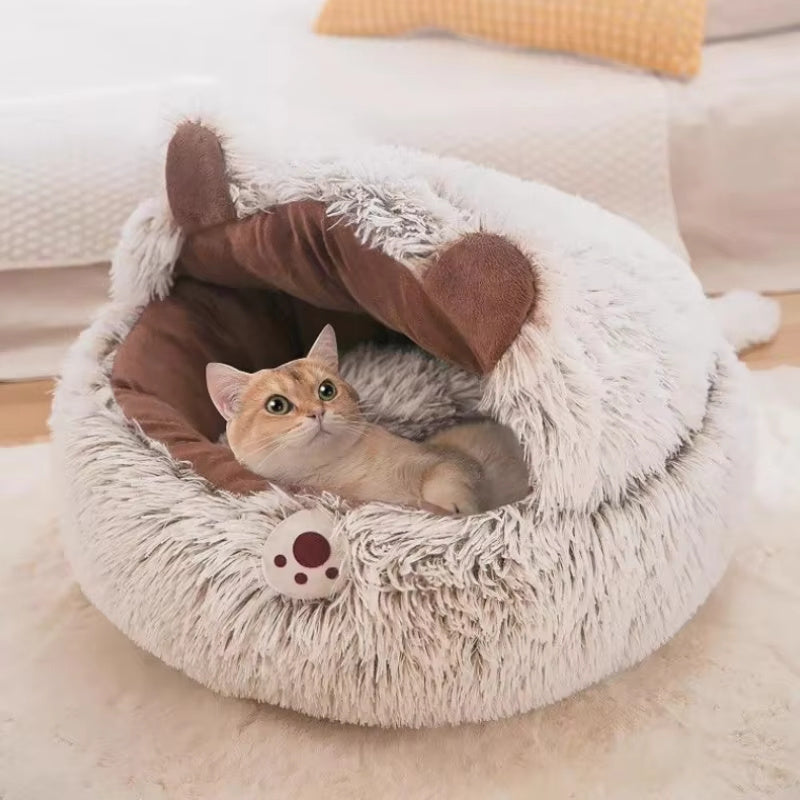 Warm Enveloping Cat Nest