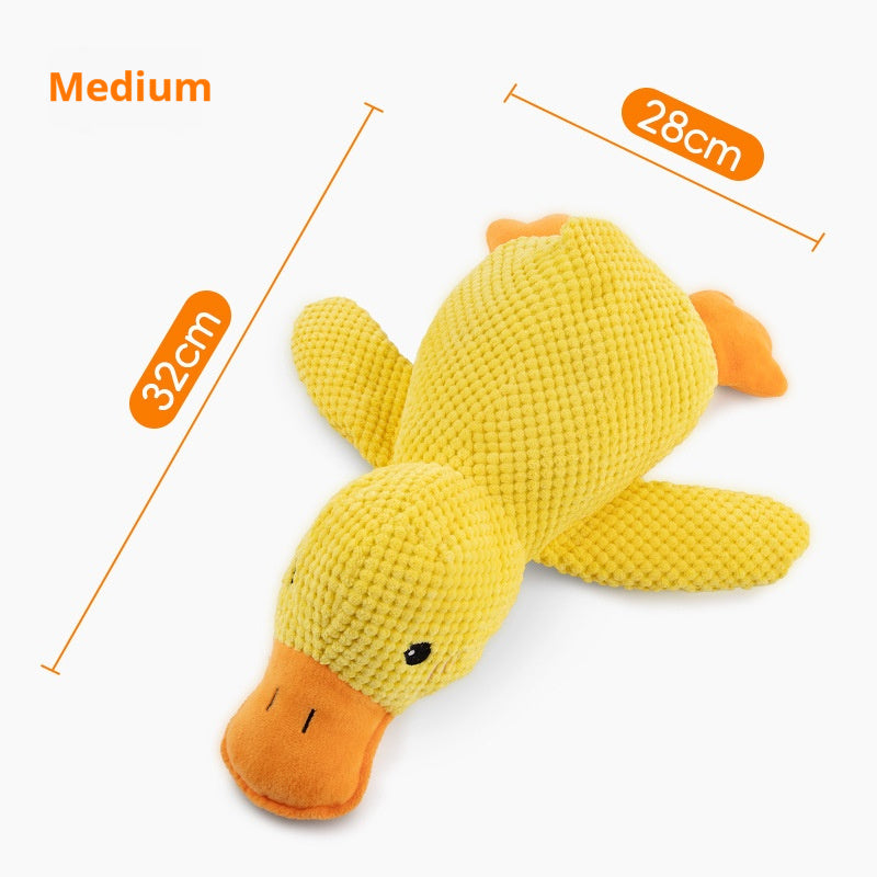🦴 ChewClean Duck Toy for Dogs