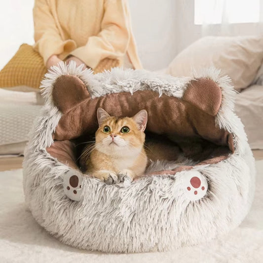 Warm Enveloping Cat Nest