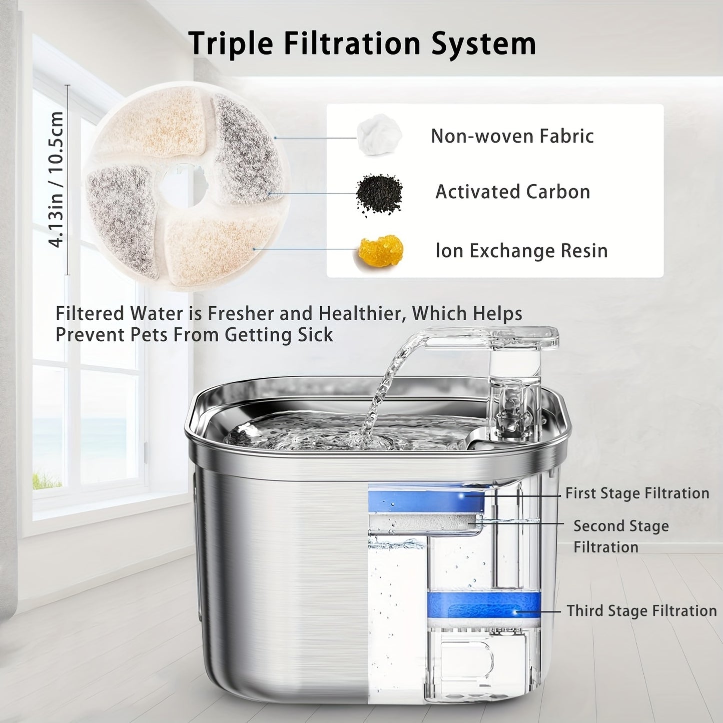 Whisper-Quiet Hydration for Peaceful