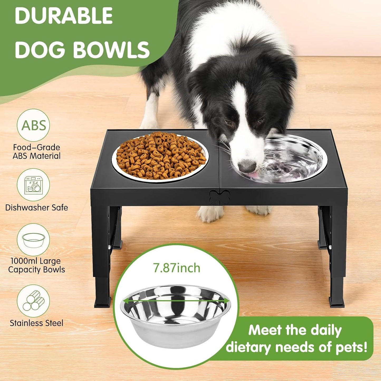 Adjustable Comfort Dog Feeding Stand