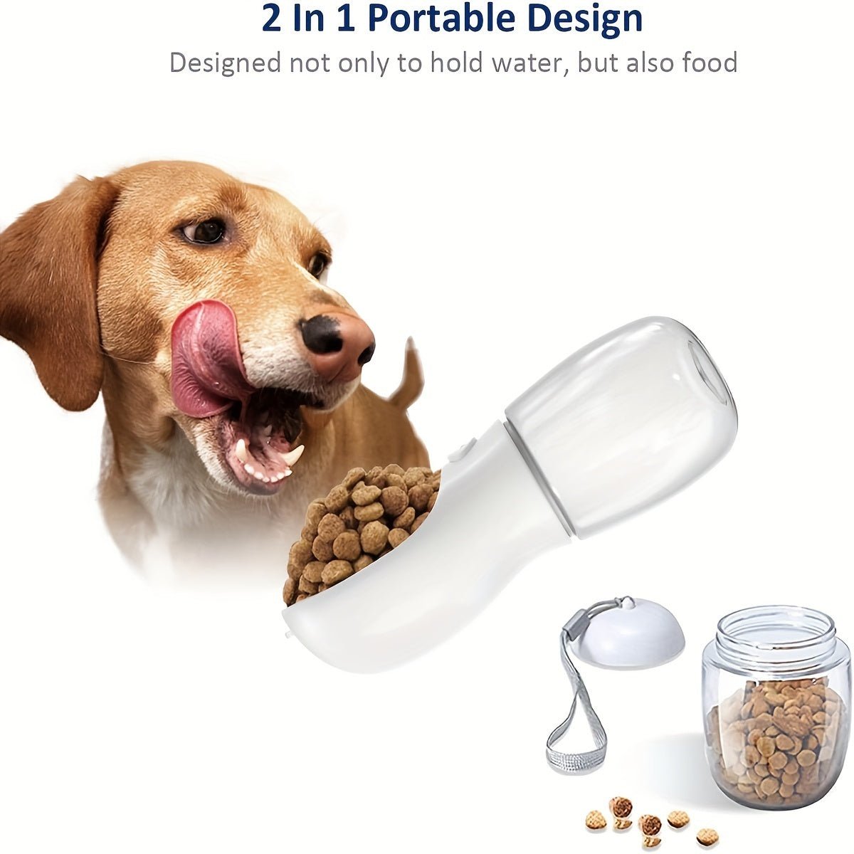 Portable Dog Water Bottle & Feeder