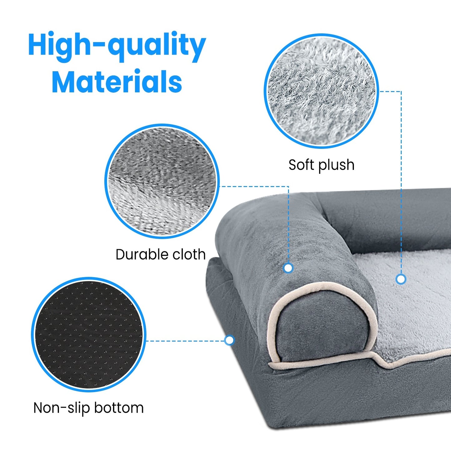Ultra Soft Dog Sofa Bed