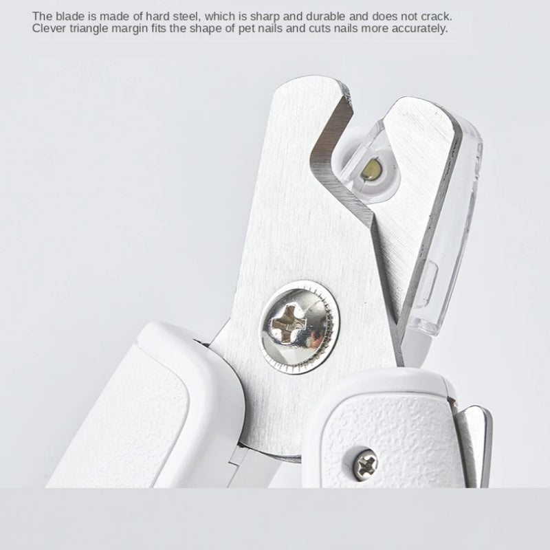 ✨ LED Pet Nail Clipper – Safe Precision Trim