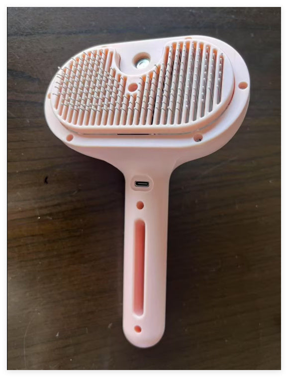 One-Click Self-Cleaning Pet Brush