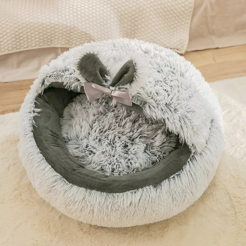 Warm Enveloping Cat Nest