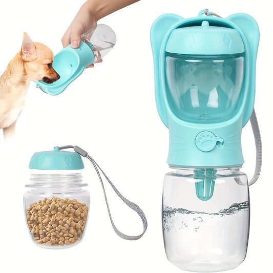 Portable Dog Water Bottle & Feeder