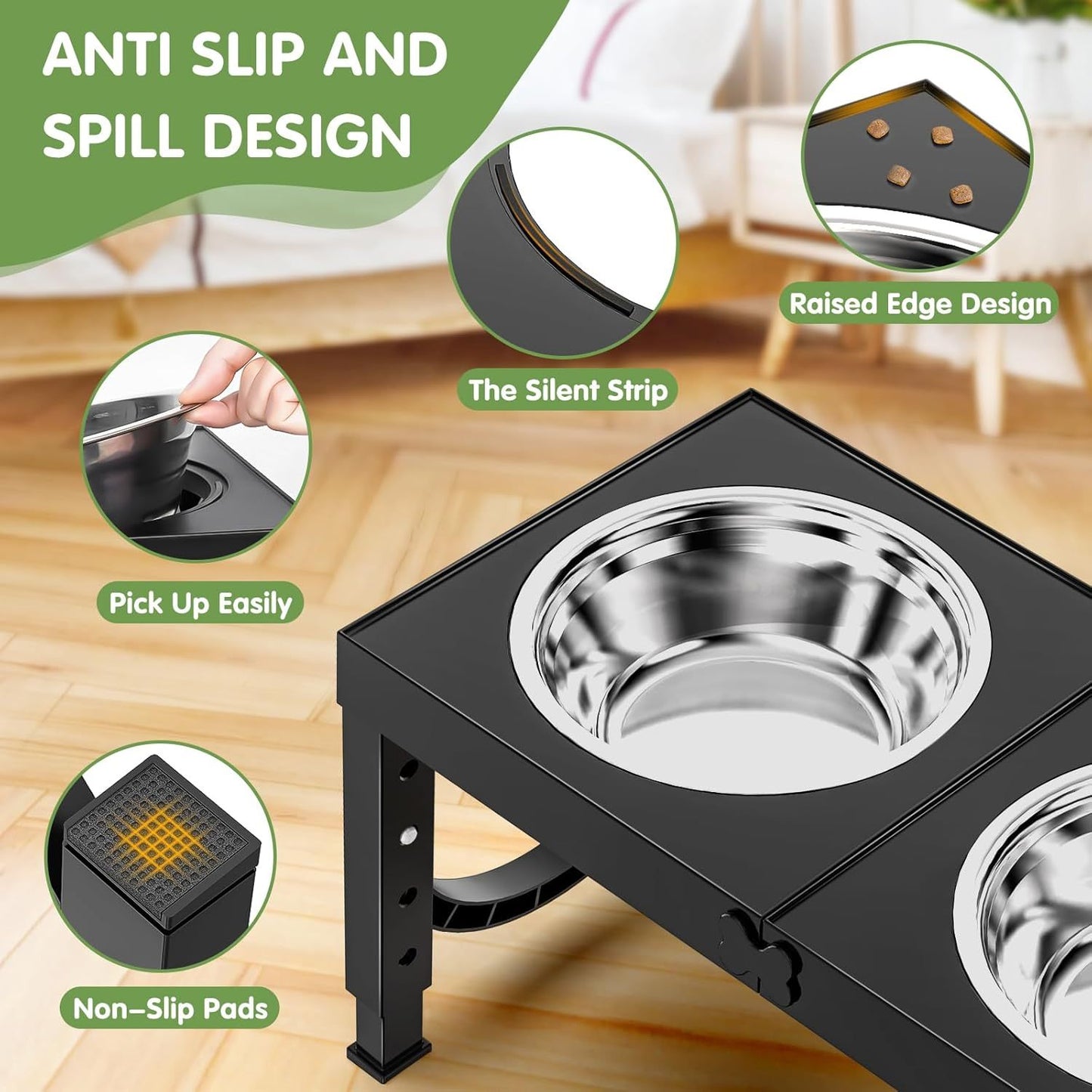 Adjustable Comfort Dog Feeding Stand