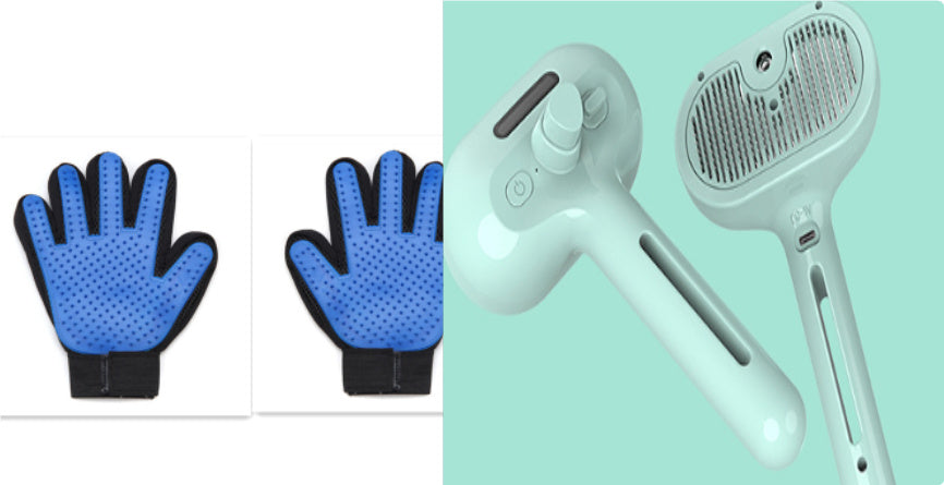 One-Click Self-Cleaning Pet Brush