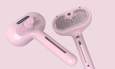 One-Click Self-Cleaning Pet Brush